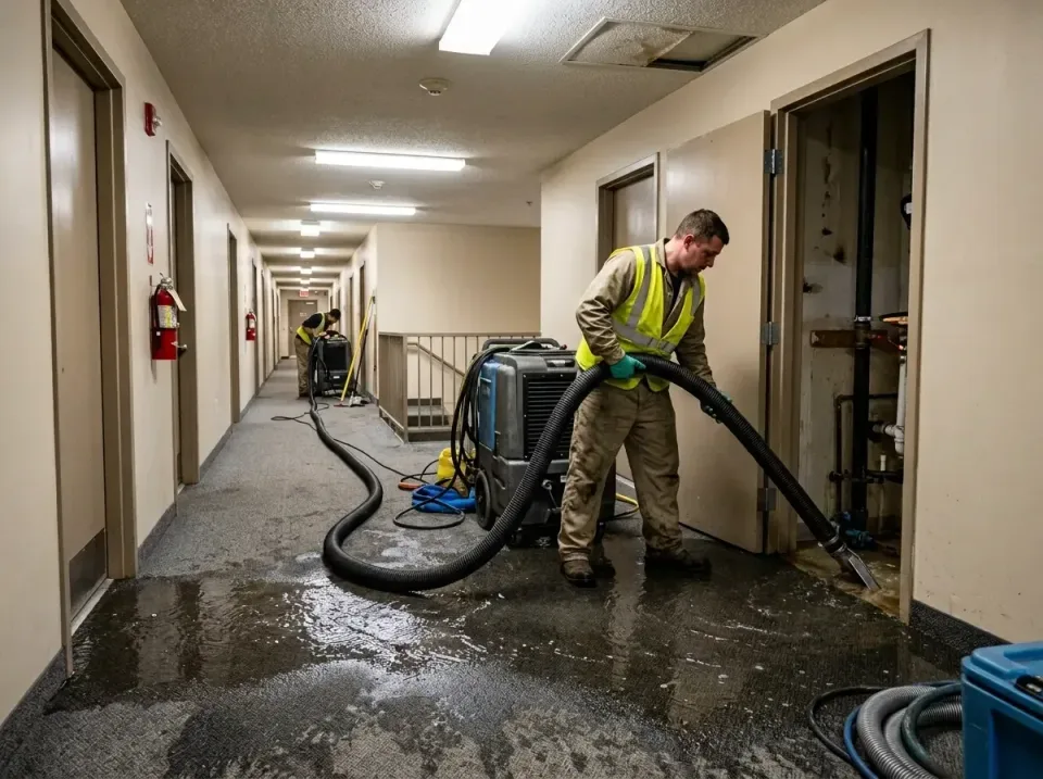 multi-unit-apartment-hallway-f-005 — frequently asked questions, Emergency Burst Pipe Water Extraction & Removal in Le Mars,…